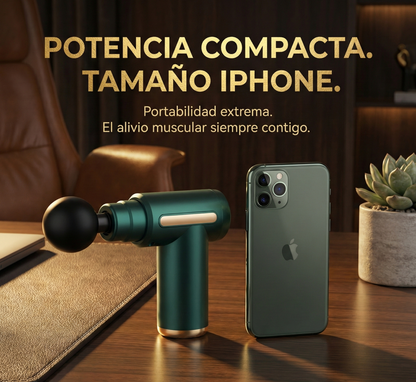 Pistola mini de masaje - Alivio muscular y recuperación