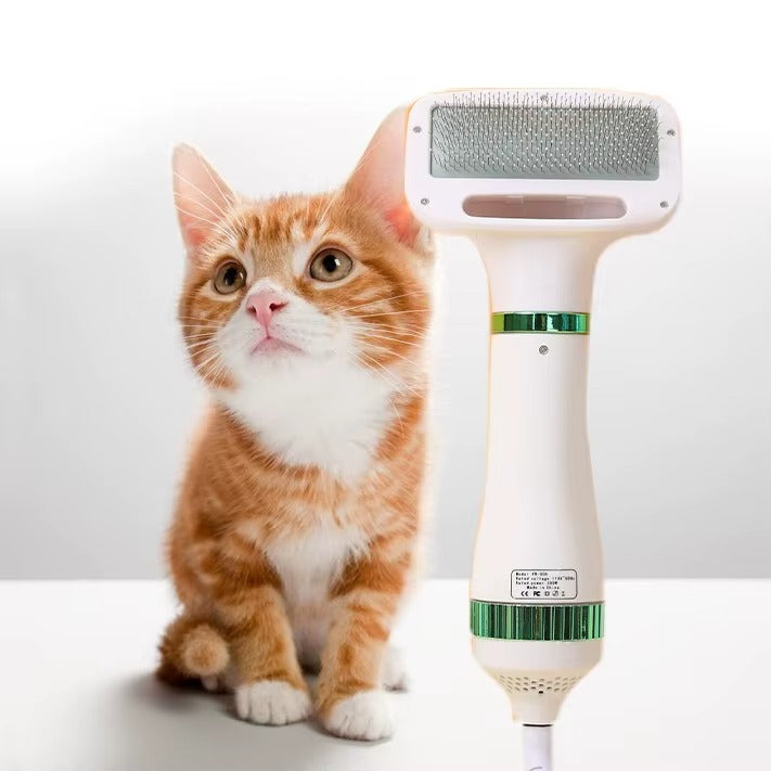 Cepillo/Secador de vapor para mascotas
